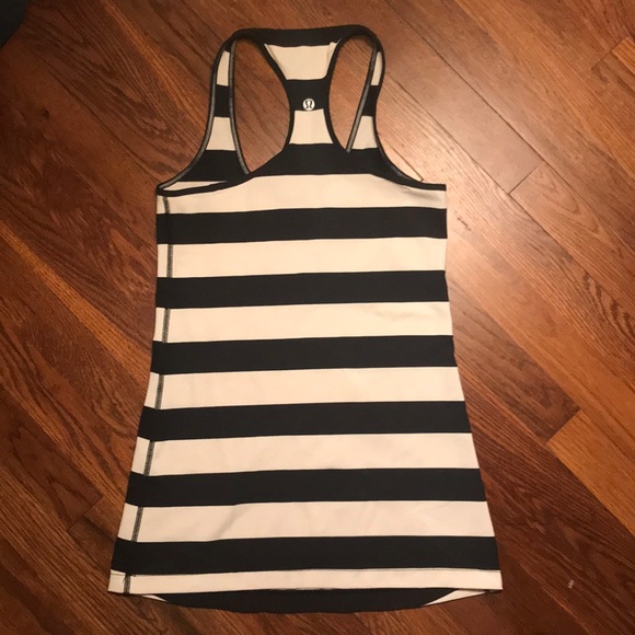 Lululemon Striped Racerback Tank - Picture 4 of 4